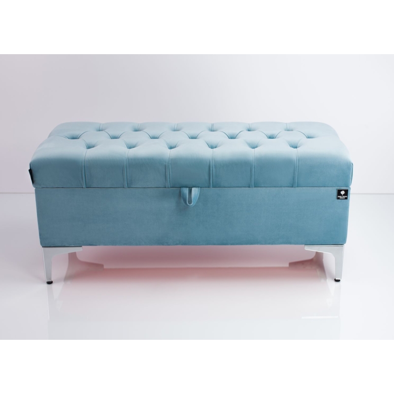 Tufted Storage Bench